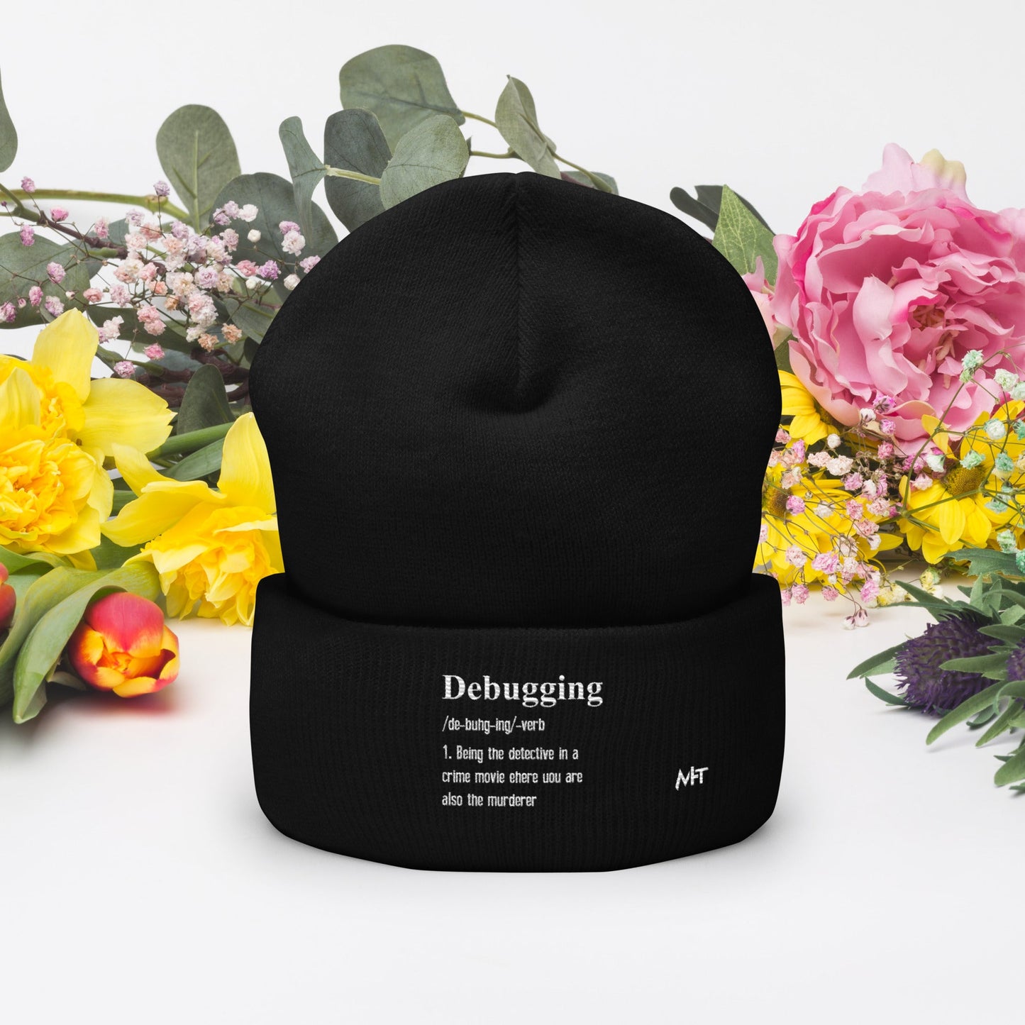 Debugging Definition V1 - Cuffed Beanie by DarkByteGear