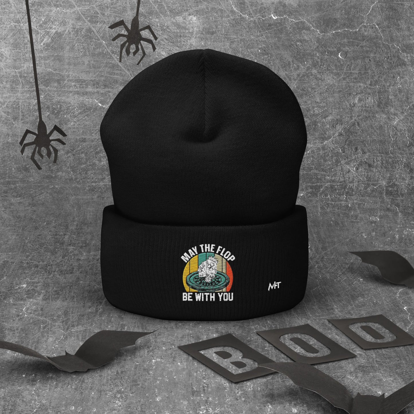 May the Flop be with you - Cuffed Beanie by DarkByteGear
