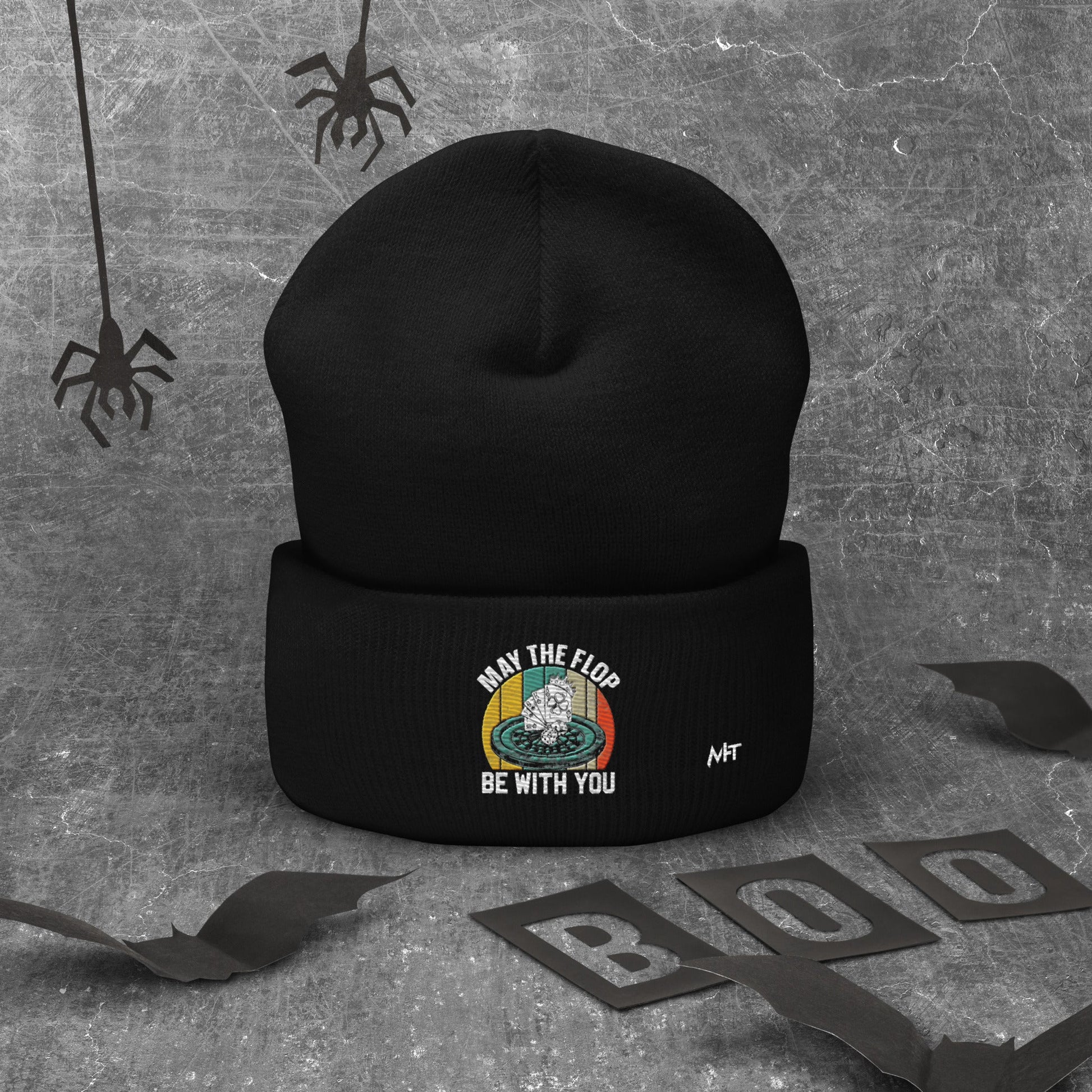 May the Flop be with you - Cuffed Beanie by DarkByteGear
