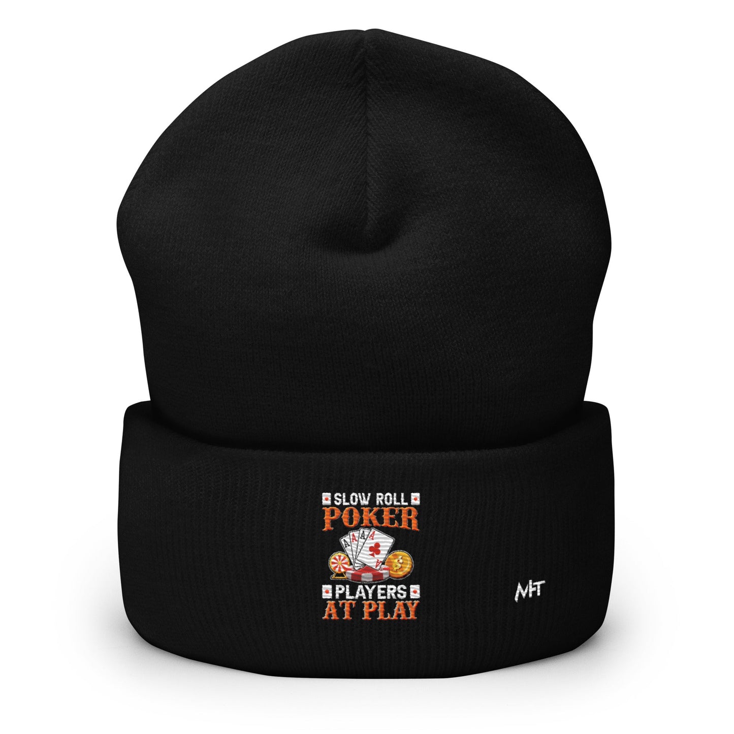 Slow Roll Poker; Players at Play - Cuffed Beanie by DarkByteGear