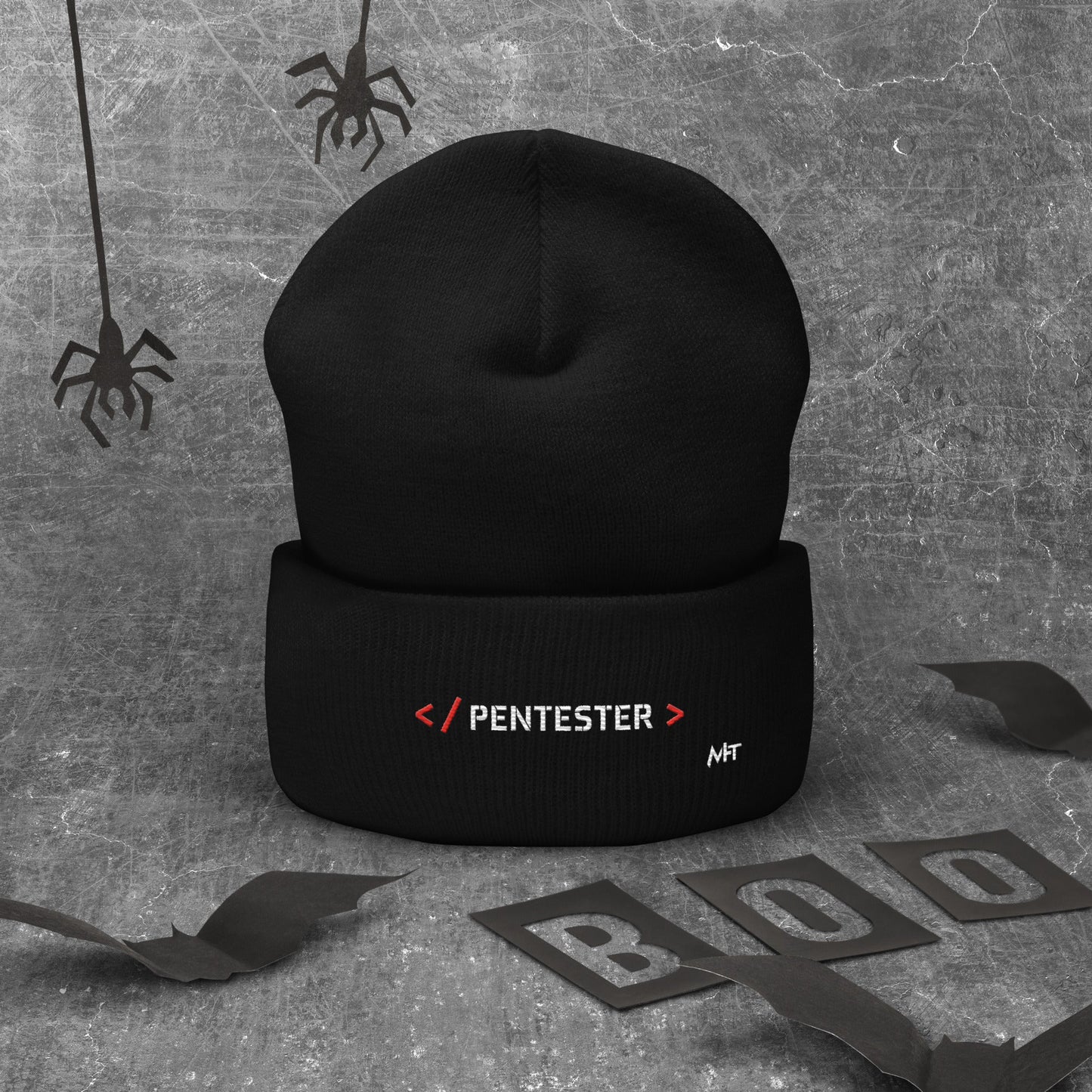Pentester - Cuffed Beanie by DarkByteGear