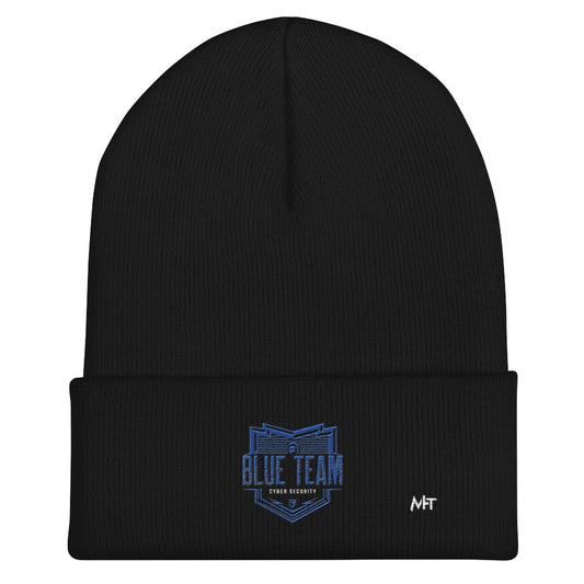 Cyber Security Blue Team V13 - Cuffed Beanie by DarkByteGear