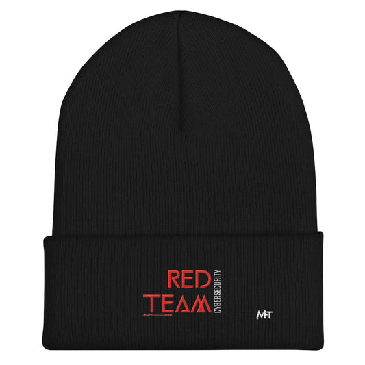 Cyber Security Red Team V4 - Cuffed Beanie by DarkByteGear