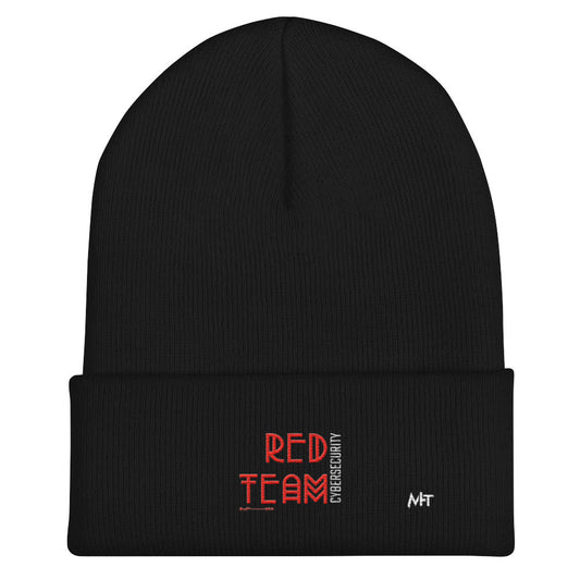 Cyber Security Red Team V5 - Cuffed Beanie by DarkByteGear