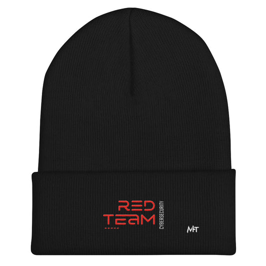 Cyber Security Red Team V11 - Cuffed Beanie by DarkByteGear