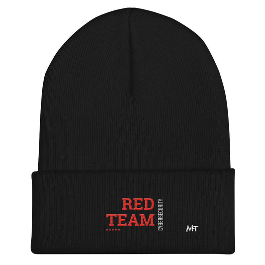 Cyber Security Red Team V12 - Cuffed Beanie by DarkByteGear