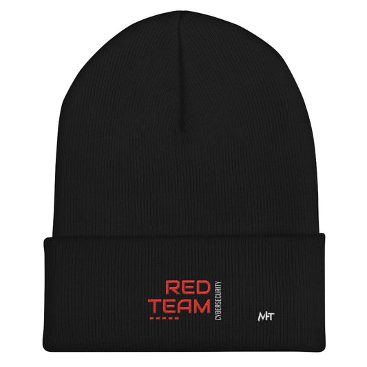 Cyber Security Red Team V14 - Cuffed Beanie by DarkByteGear