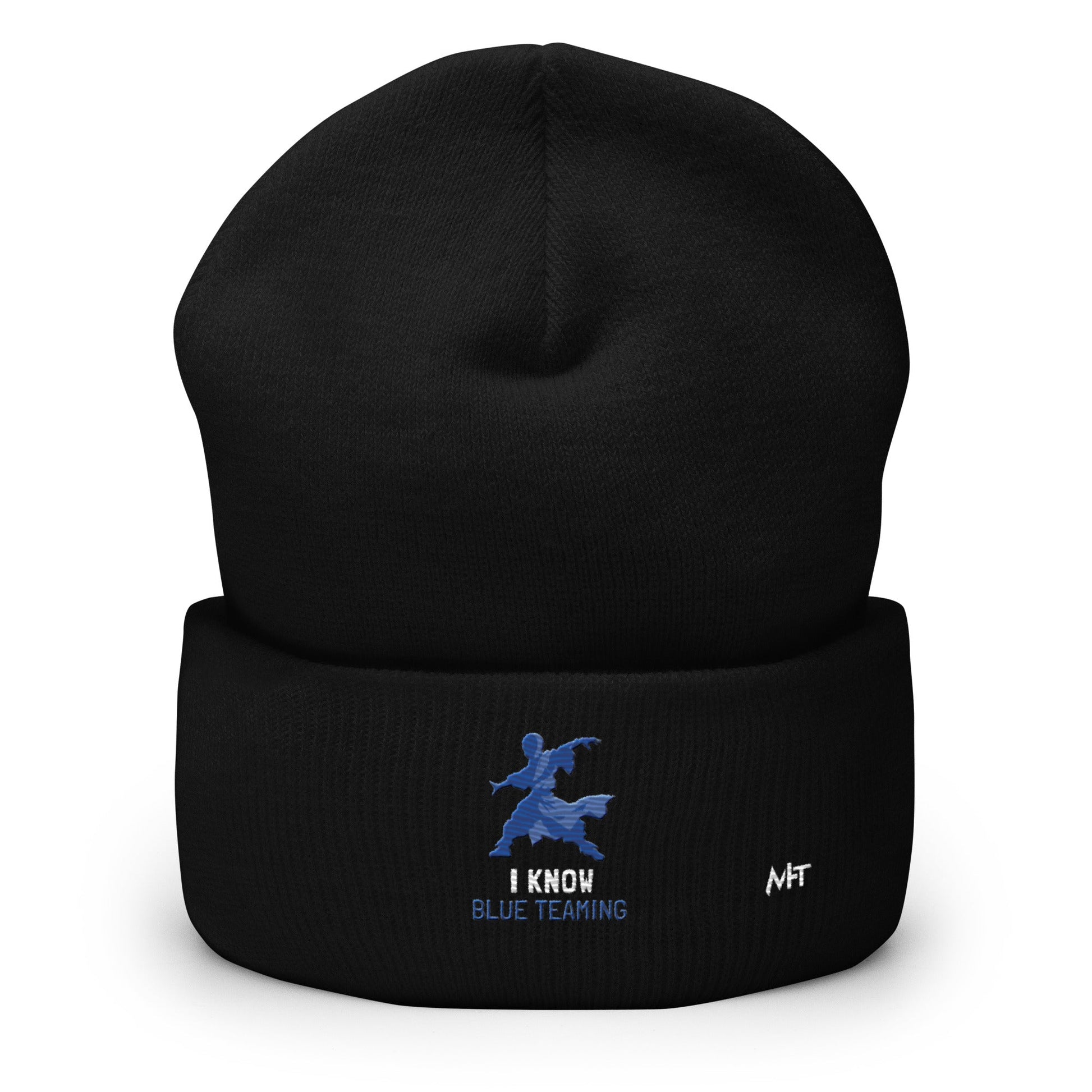 I Know Blue Teaming - Cuffed Beanie by DarkByteGear