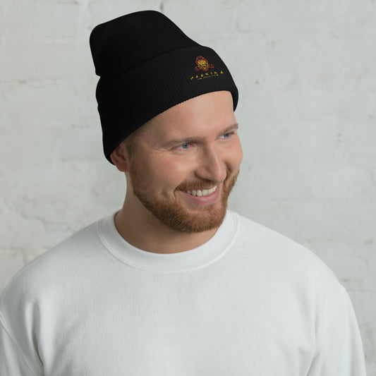 Hacking the apocalypse - Cuffed Beanie by DarkByteGear