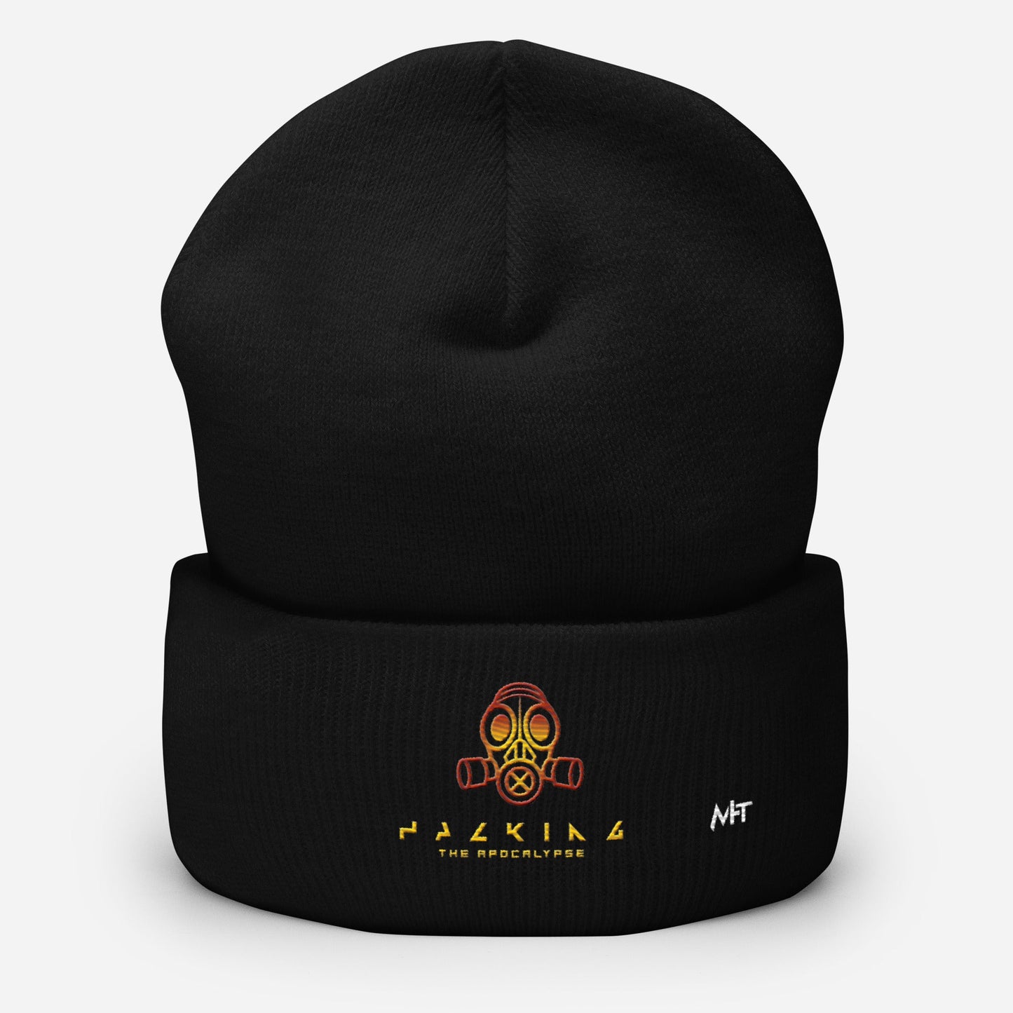 Hacking the apocalypse - Cuffed Beanie by DarkByteGear