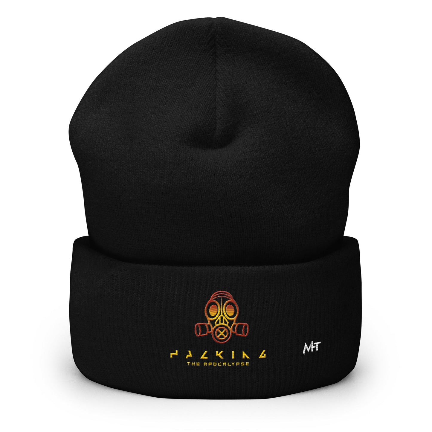 Hacking the apocalypse - Cuffed Beanie by DarkByteGear