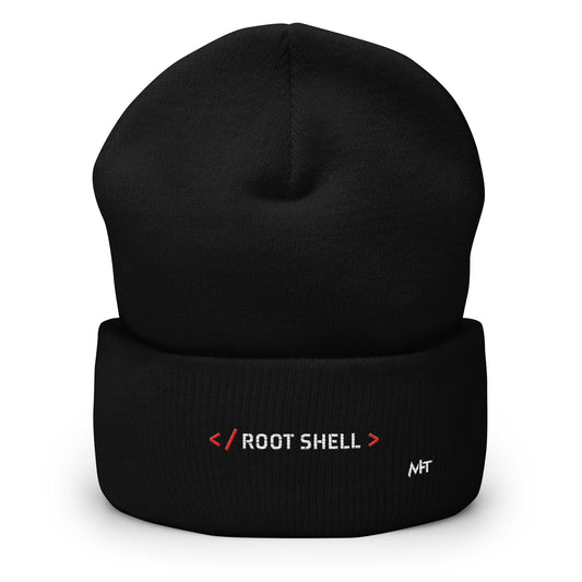 Root Shell - Cuffed Beanie by DarkByteGear