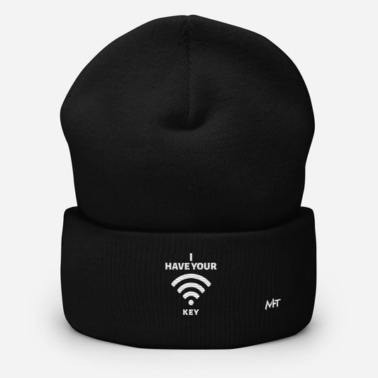 I have your Wi-Fi password - Cuffed Beanie by DarkByteGear