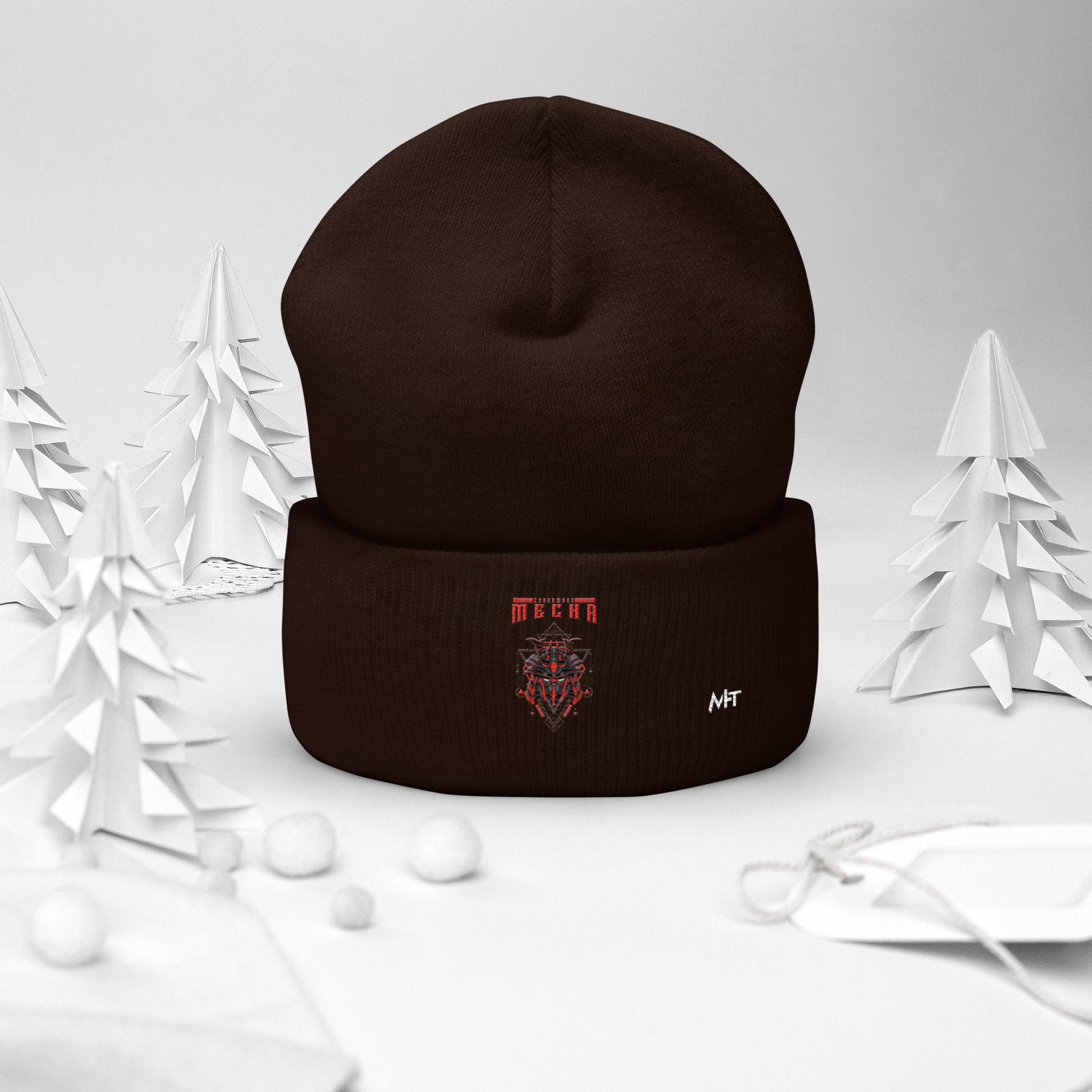 CyberWare Mecha - Cuffed Beanie by DarkByteGear