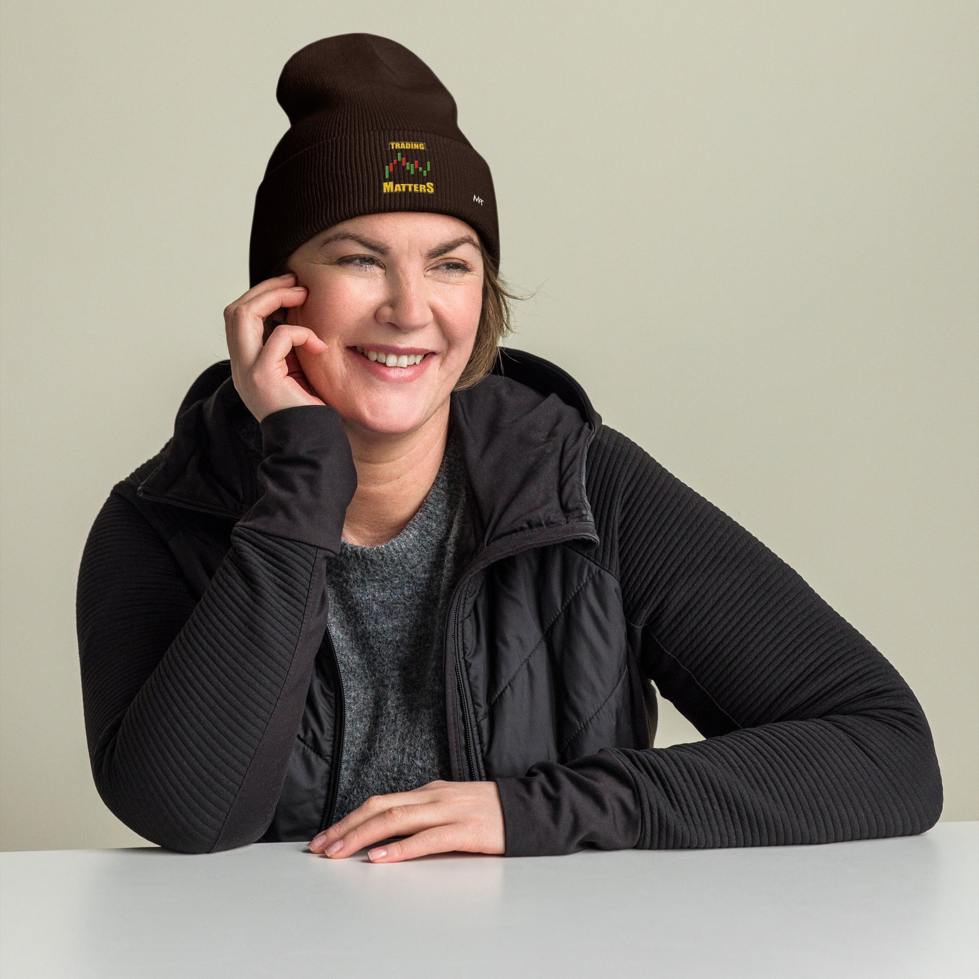 Trading; It's all that Matters V1 - Cuffed Beanie by DarkByteGear