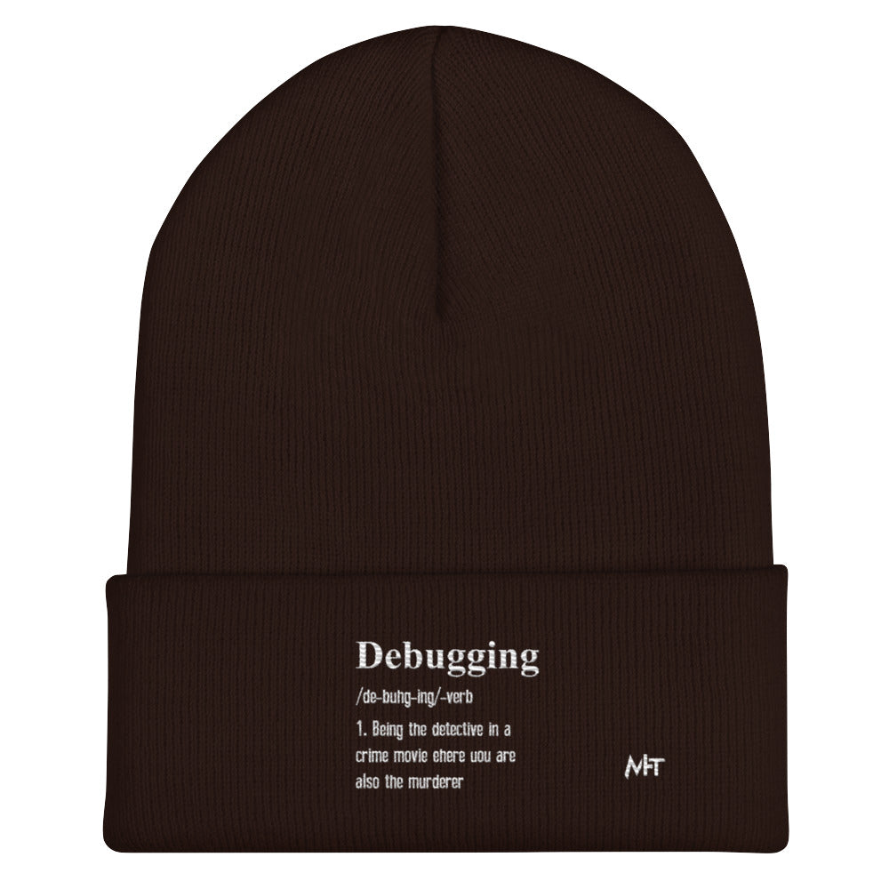 Debugging Definition V1 - Cuffed Beanie by DarkByteGear