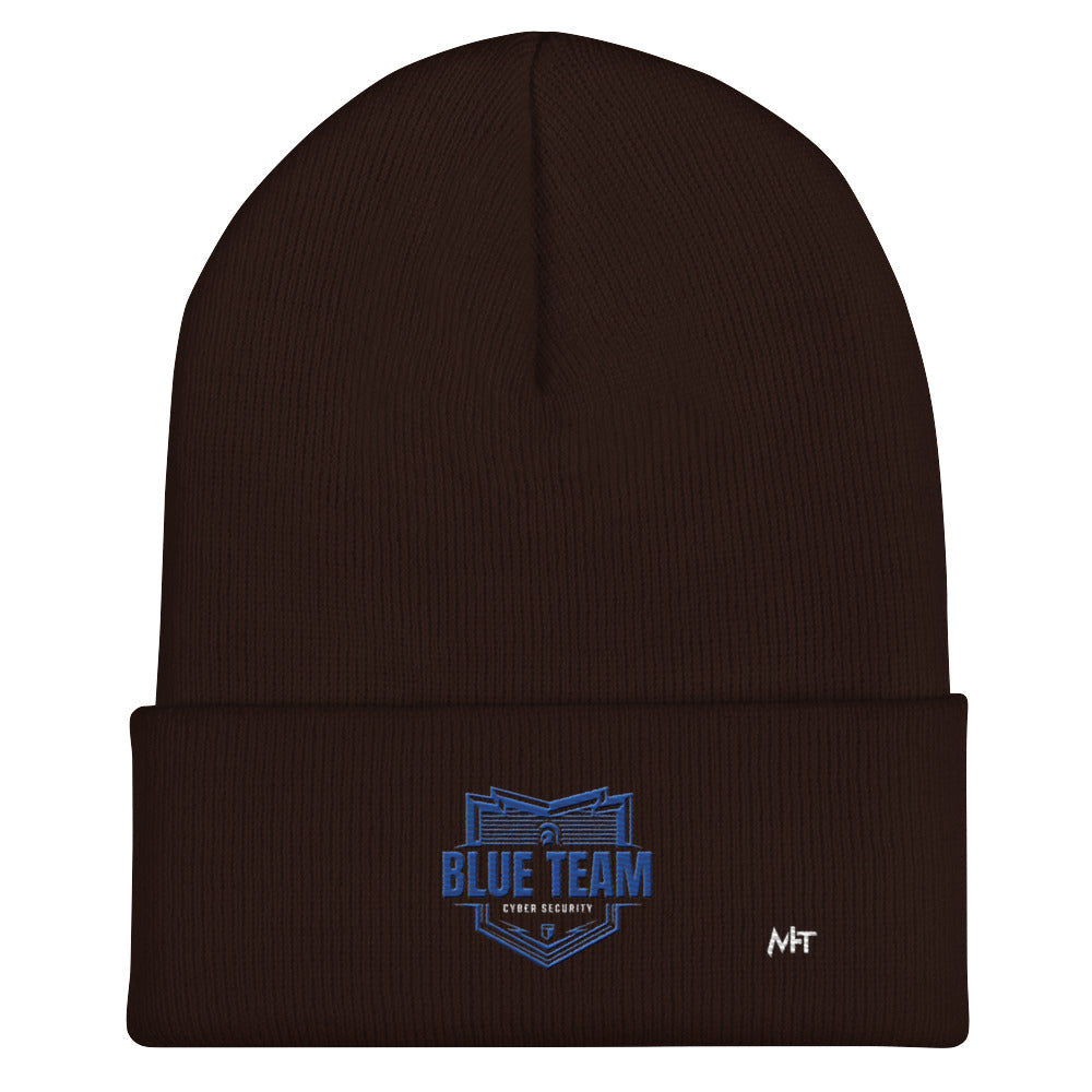 Cyber Security Blue Team - Cuffed Beanie by DarkByteGear