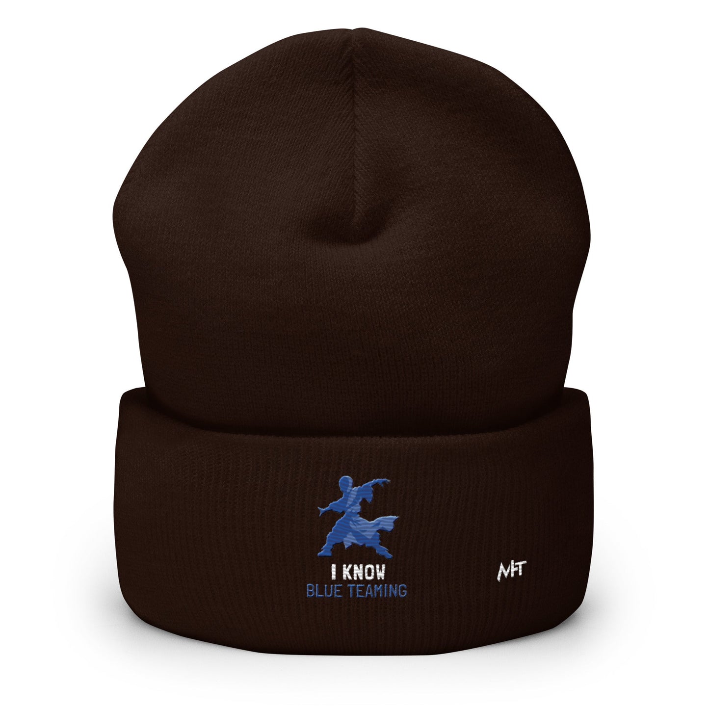 I Know Blue Teaming - Cuffed Beanie by DarkByteGear