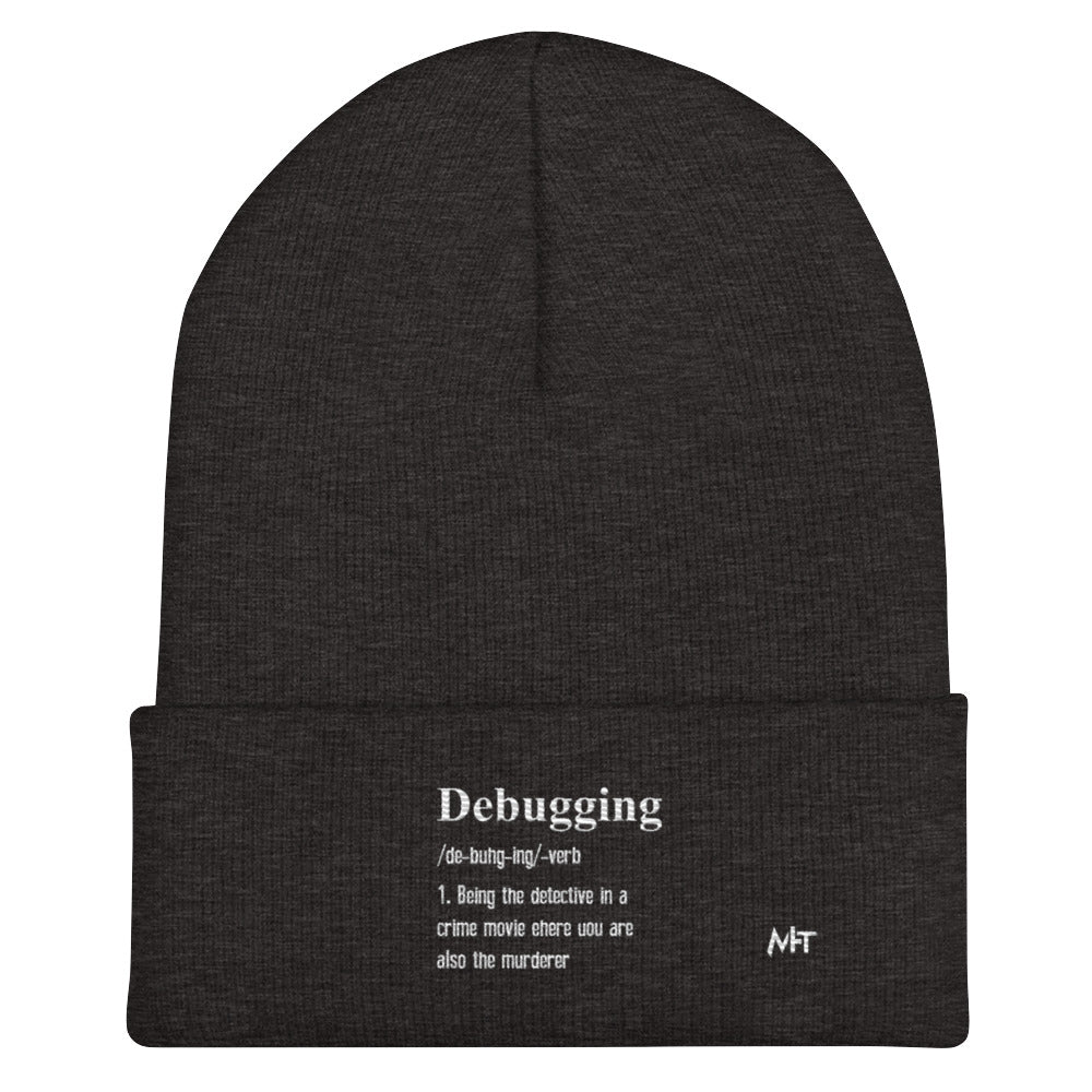 Debugging Definition V1 - Cuffed Beanie by DarkByteGear