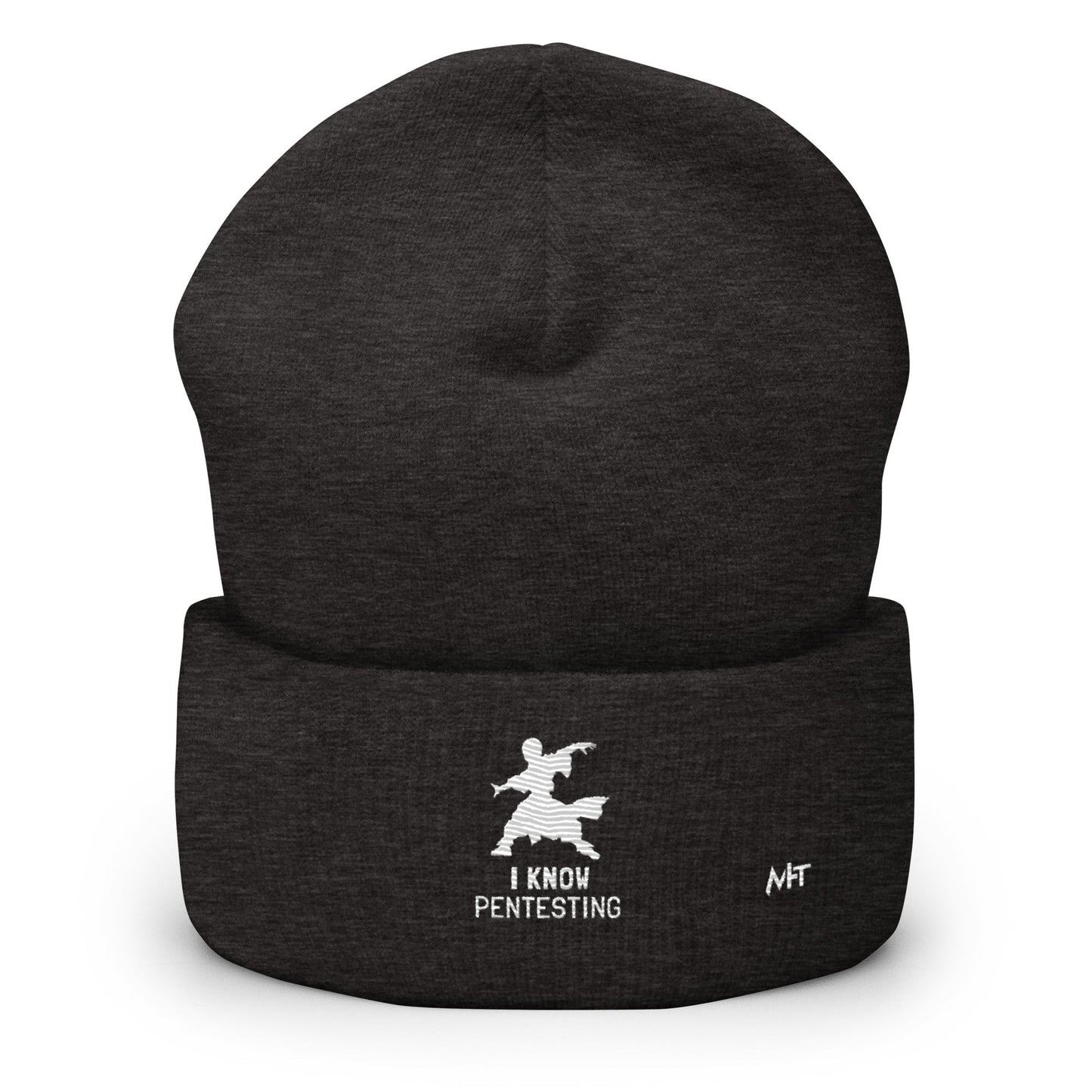 I Know Pentesting - Cuffed Beanie by DarkByteGear