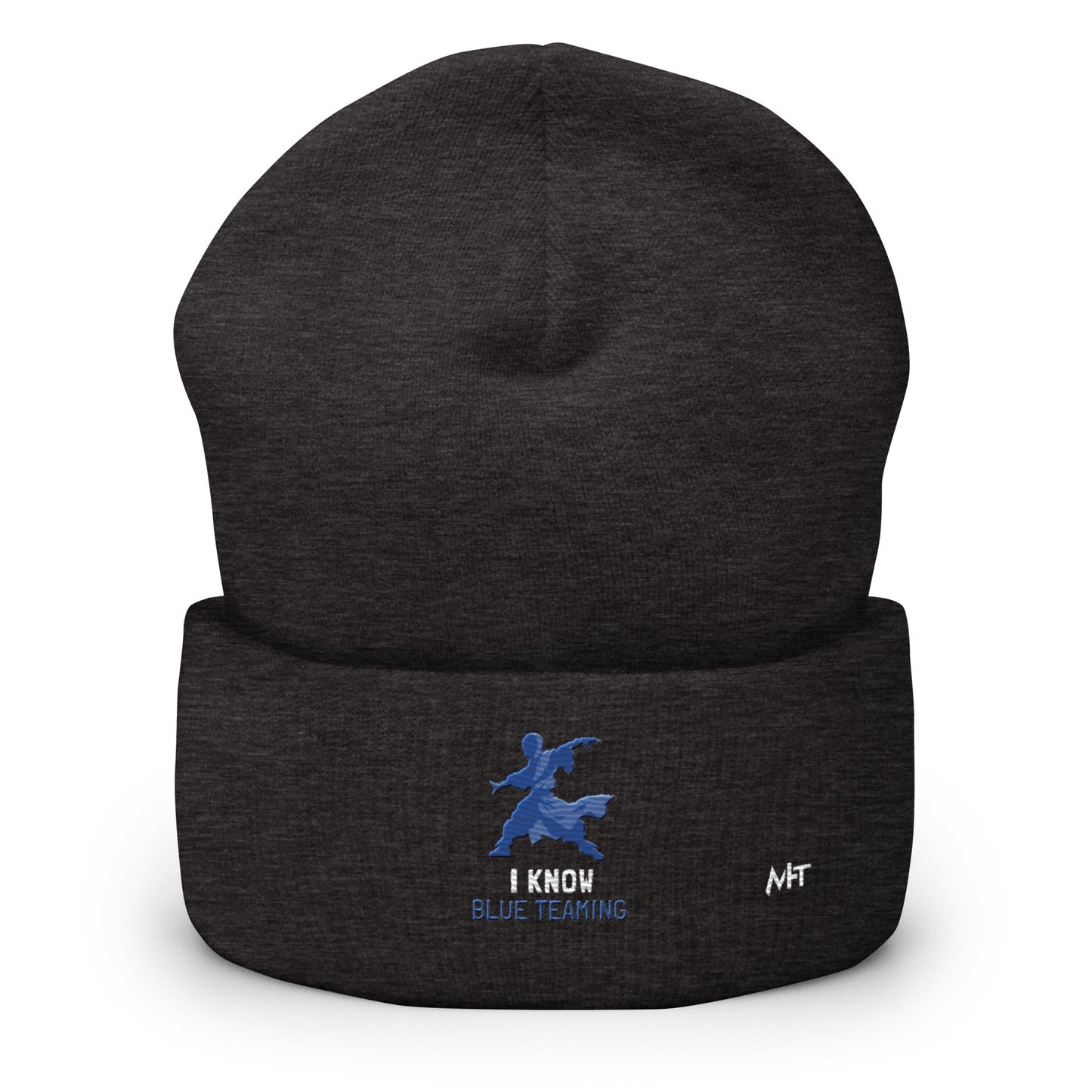 I Know Blue Teaming - Cuffed Beanie by DarkByteGear