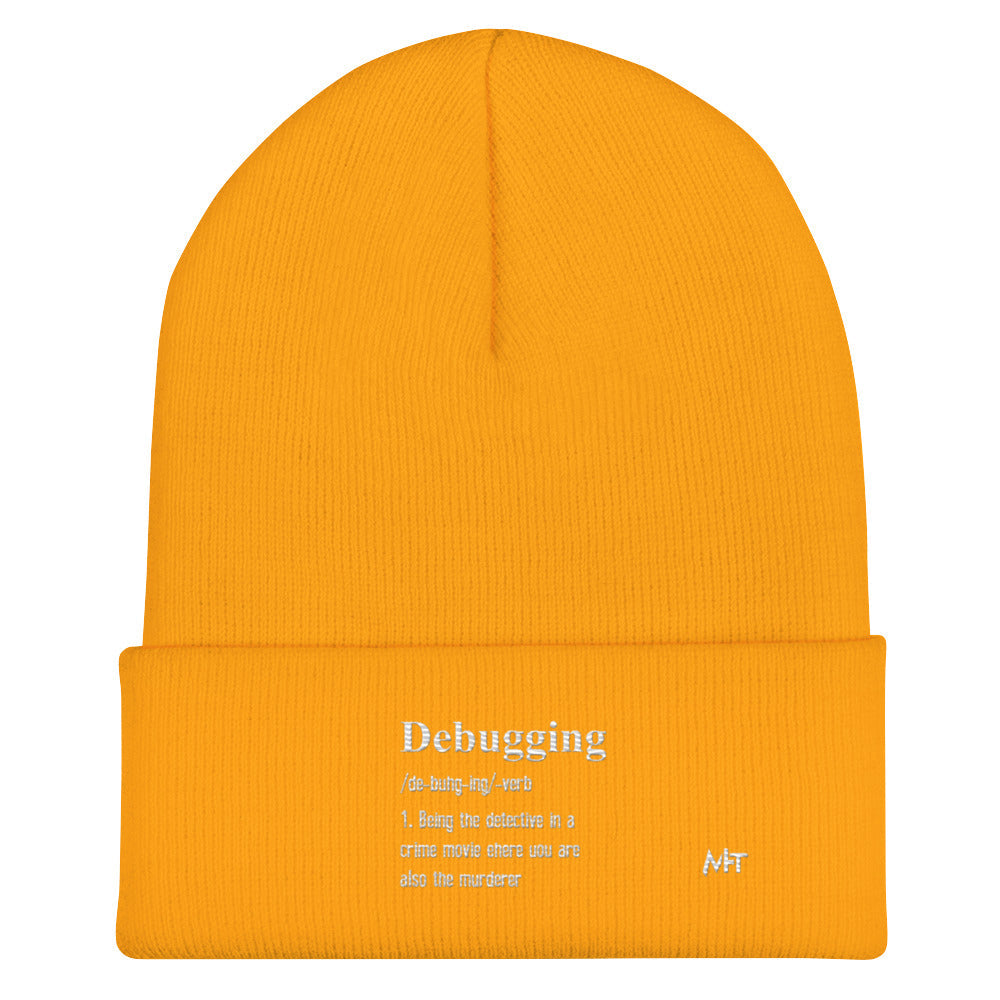 Debugging Definition V1 - Cuffed Beanie by DarkByteGear