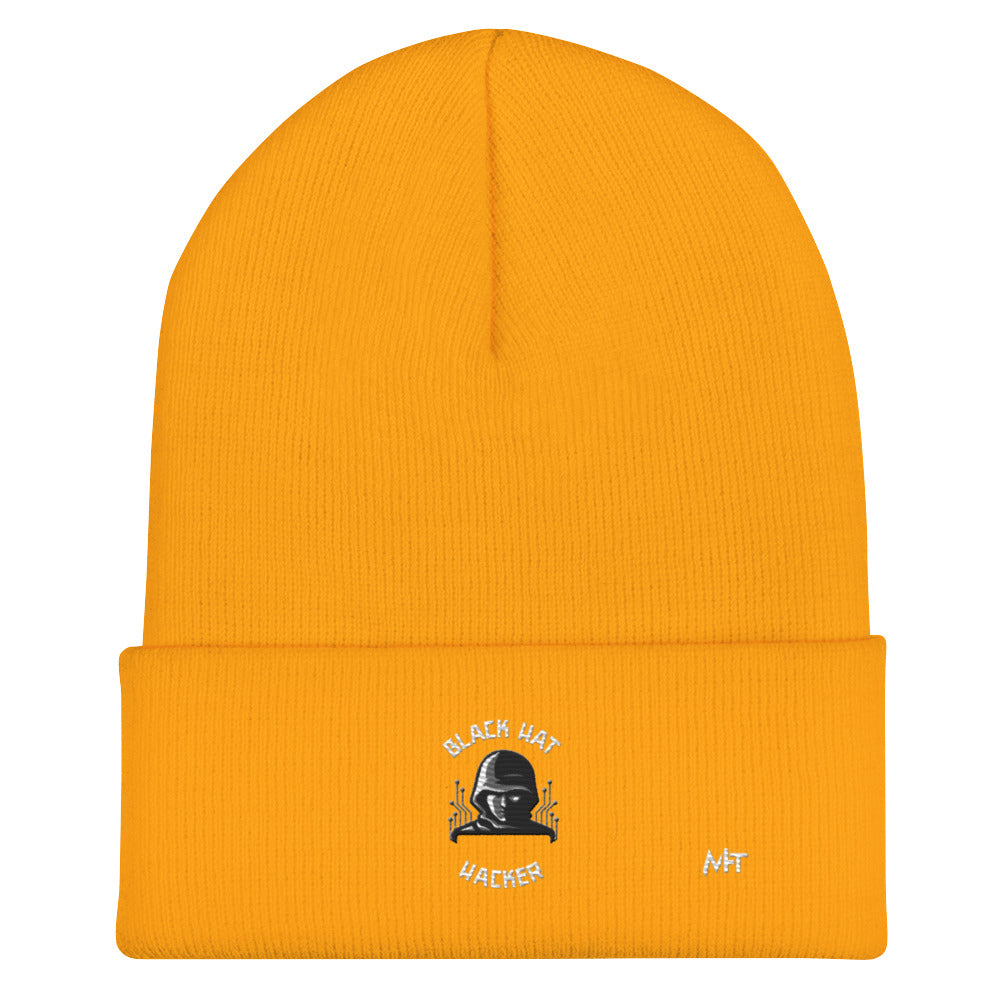 Black Hat Hacker - Cuffed Beanie by DarkByteGear