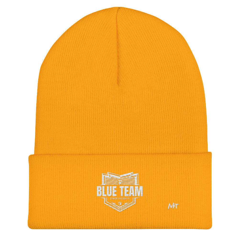 Cyber Security Blue Team V1 - Cuffed Beanie by DarkByteGear