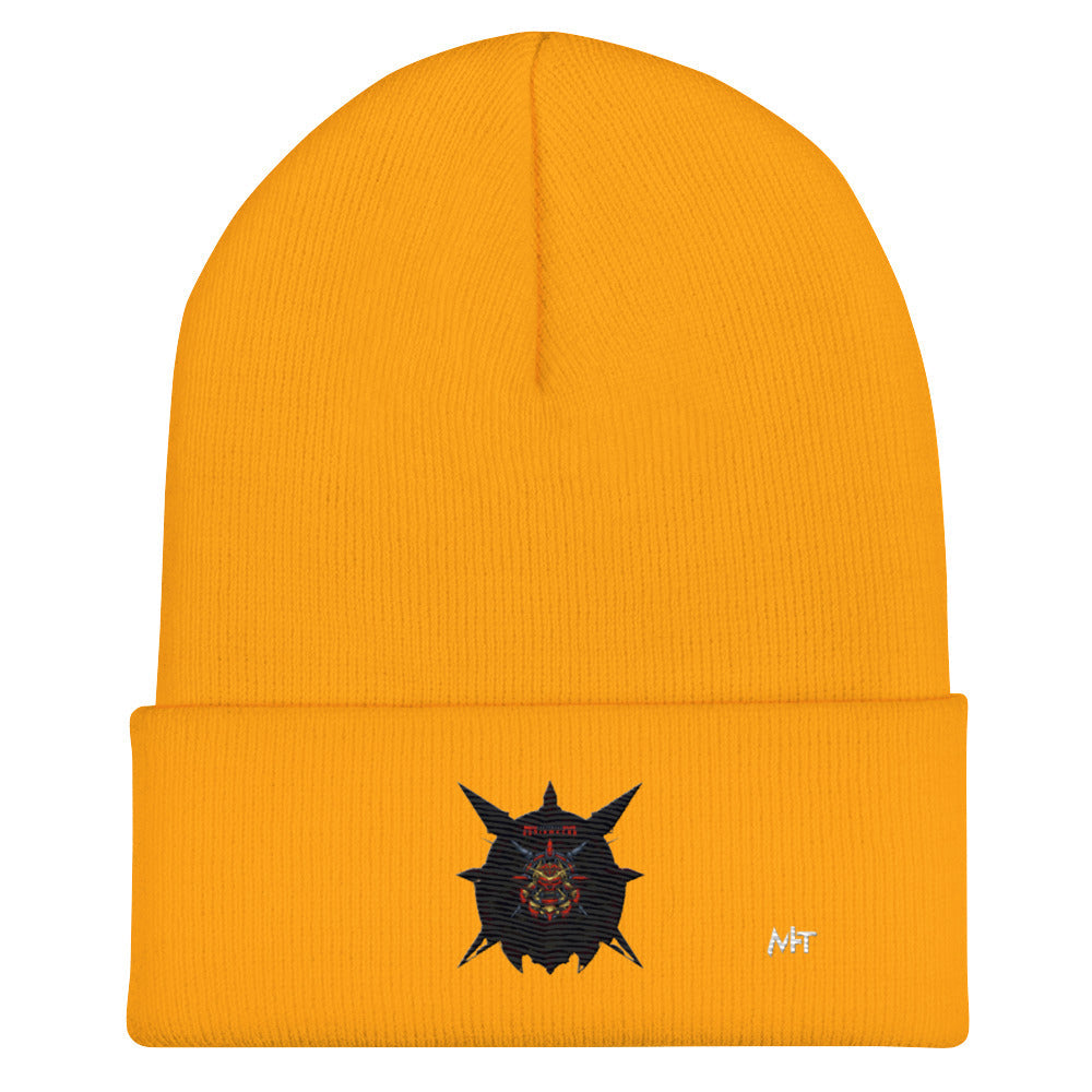 Cyberware Ronin Mecha - Cuffed Beanie by DarkByteGear
