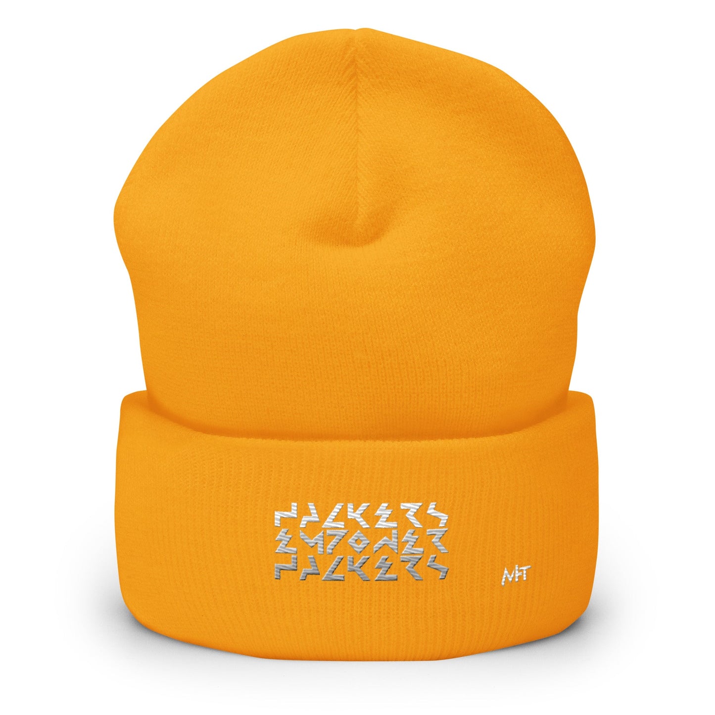 Hackers Empower Hackers V4 - Cuffed Beanie by DarkByteGear