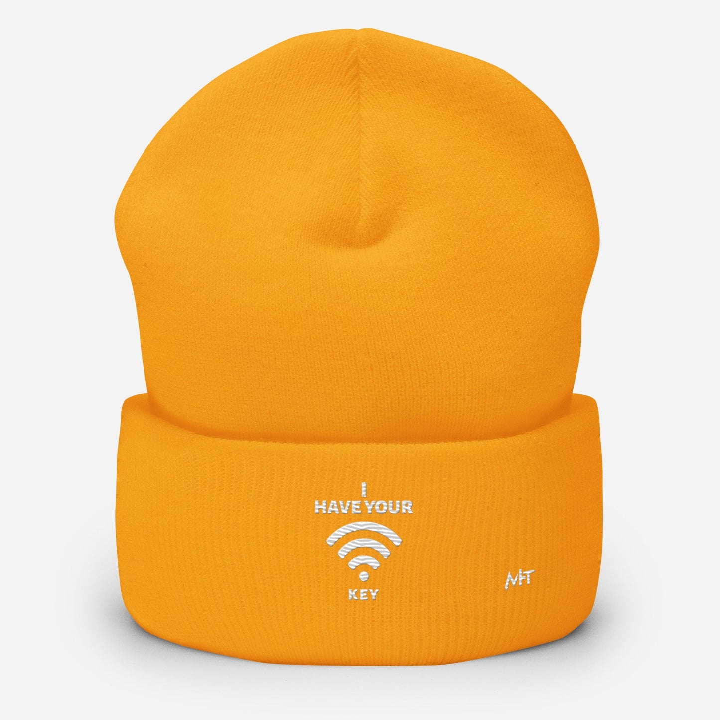 I have your Wi-Fi password - Cuffed Beanie by DarkByteGear