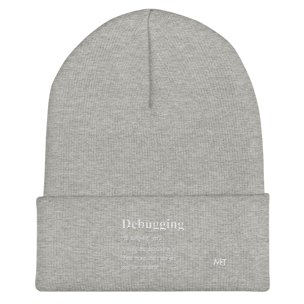 Debugging Definition V1 - Cuffed Beanie by DarkByteGear