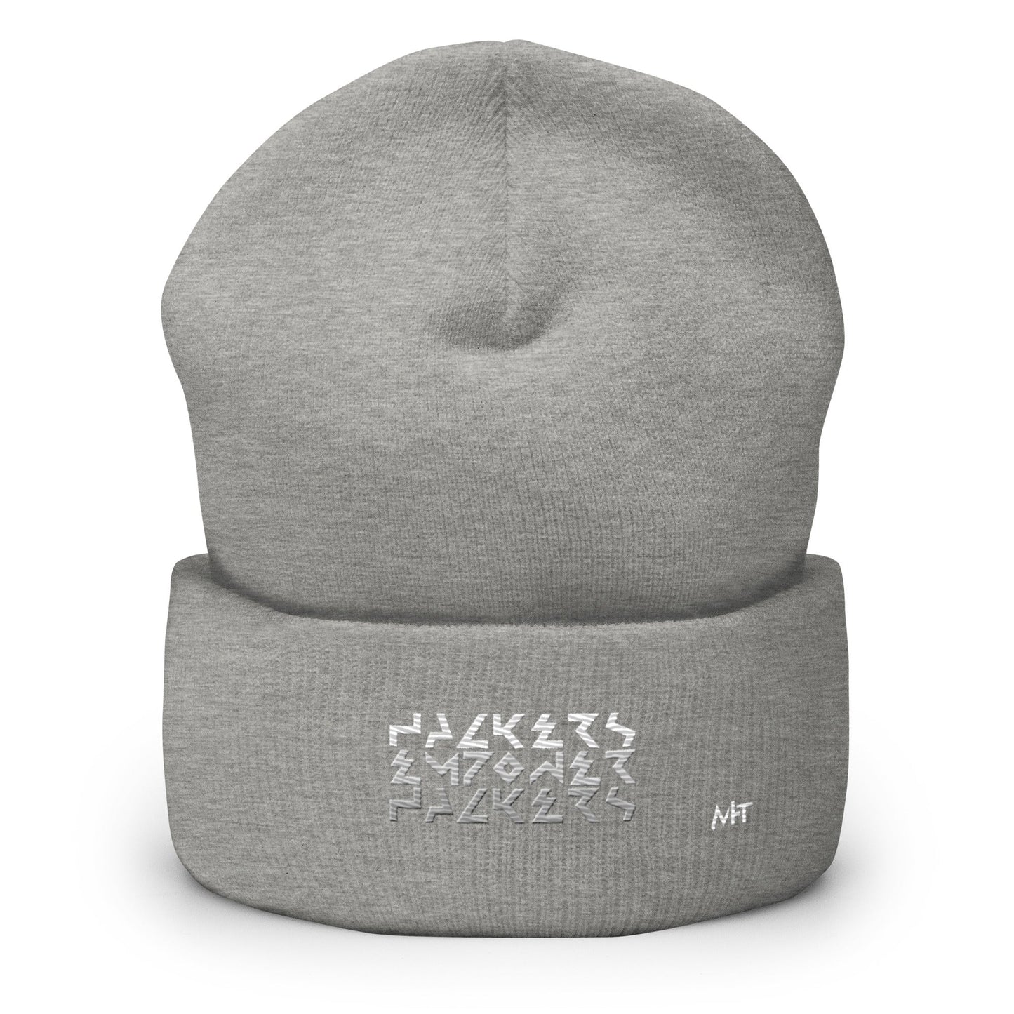 Hackers Empower Hackers V4 - Cuffed Beanie by DarkByteGear