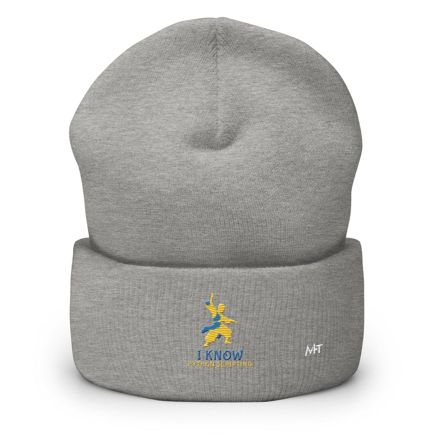 I Know Python Scripting - Cuffed Beanie by DarkByteGear