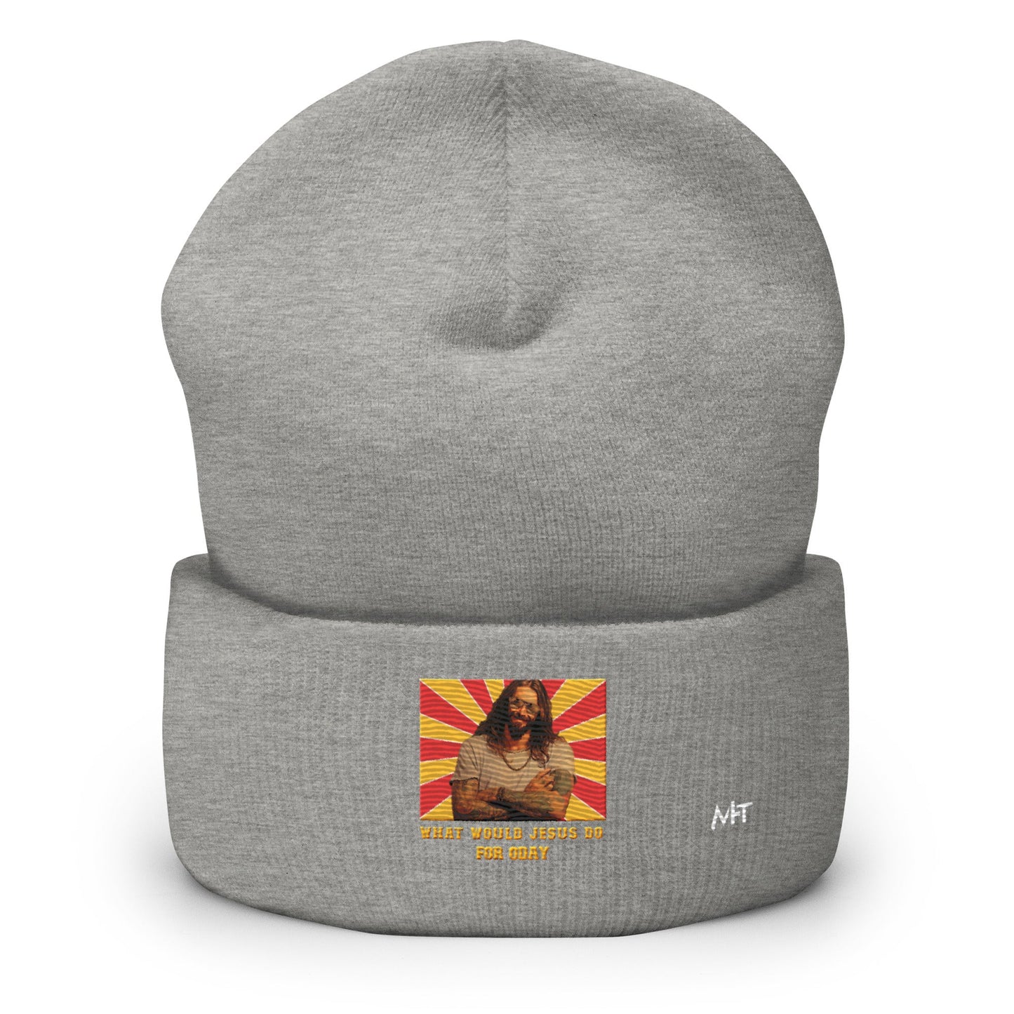 What would Jesus do for 0day v1 - Cuffed Beanie by DarkByteGear