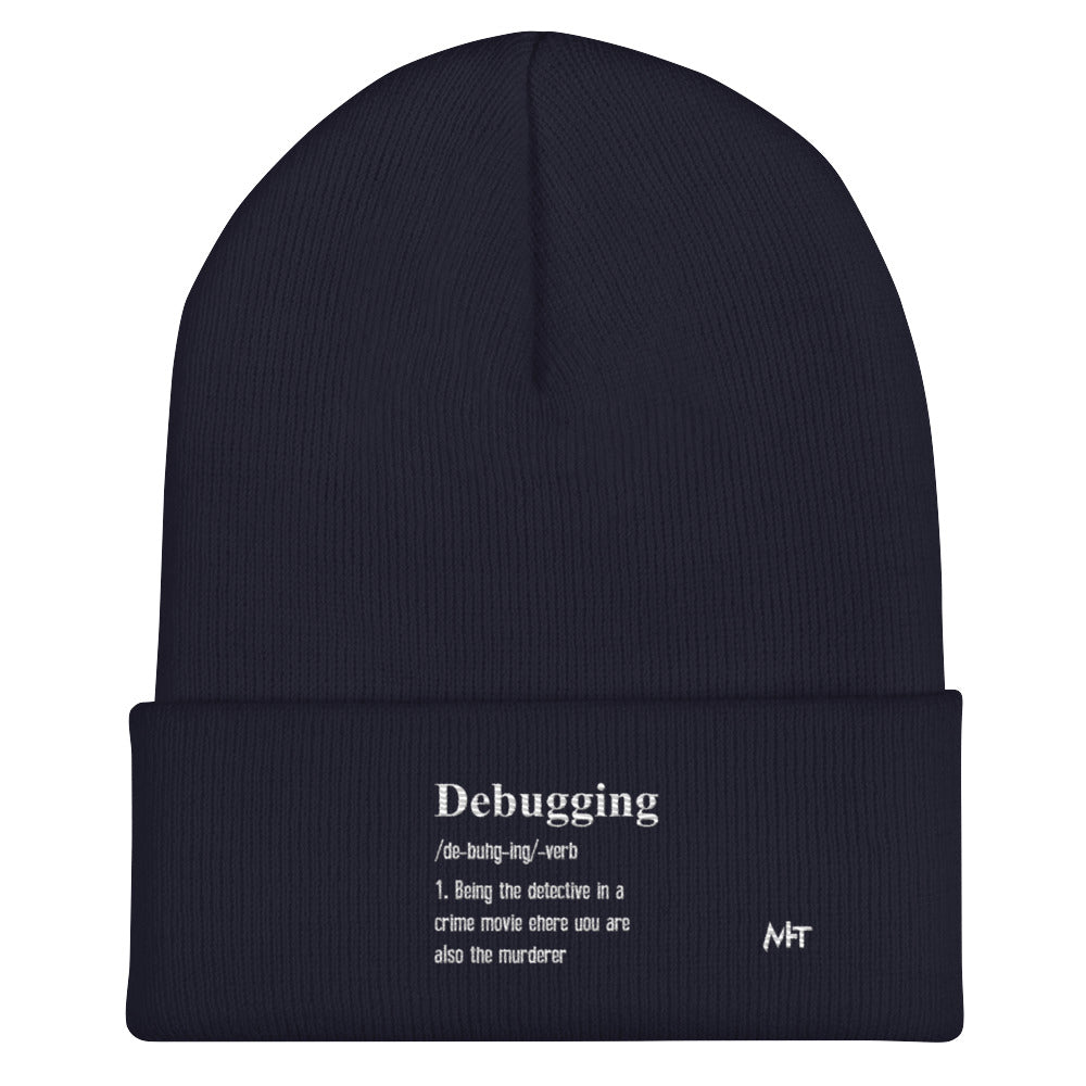 Debugging Definition V1 - Cuffed Beanie by DarkByteGear