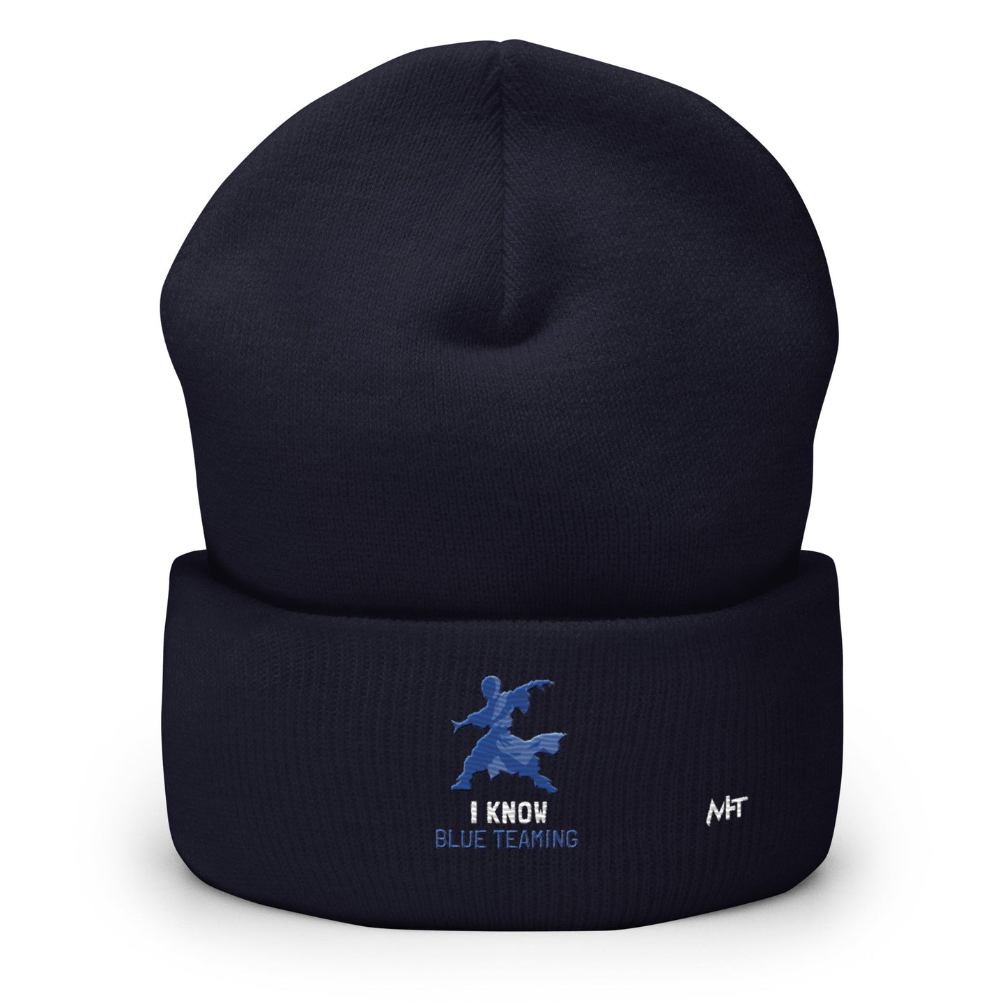 I Know Blue Teaming - Cuffed Beanie by DarkByteGear