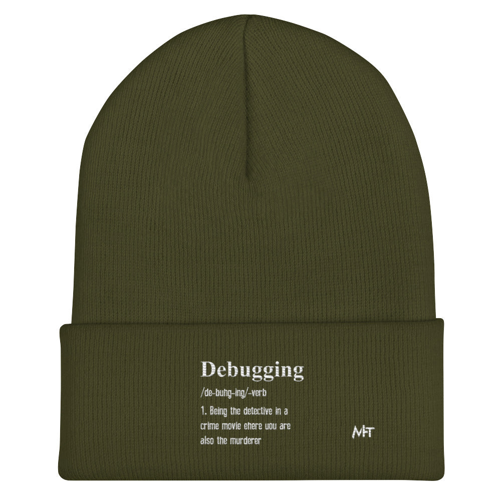 Debugging Definition V1 - Cuffed Beanie by DarkByteGear