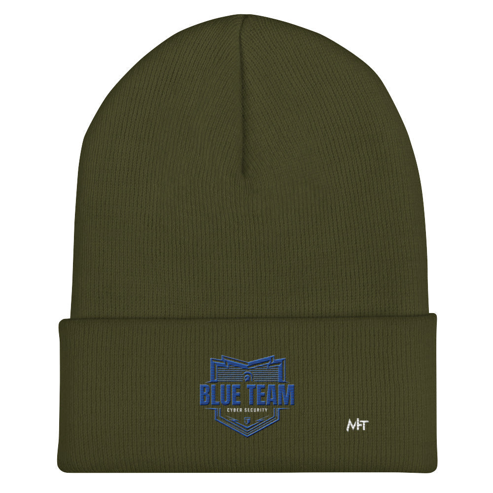 Cyber Security Blue Team - Cuffed Beanie by DarkByteGear