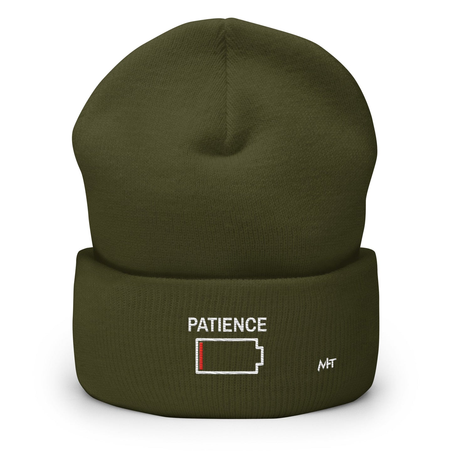 Patience - Cuffed Beanie by DarkByteGear
