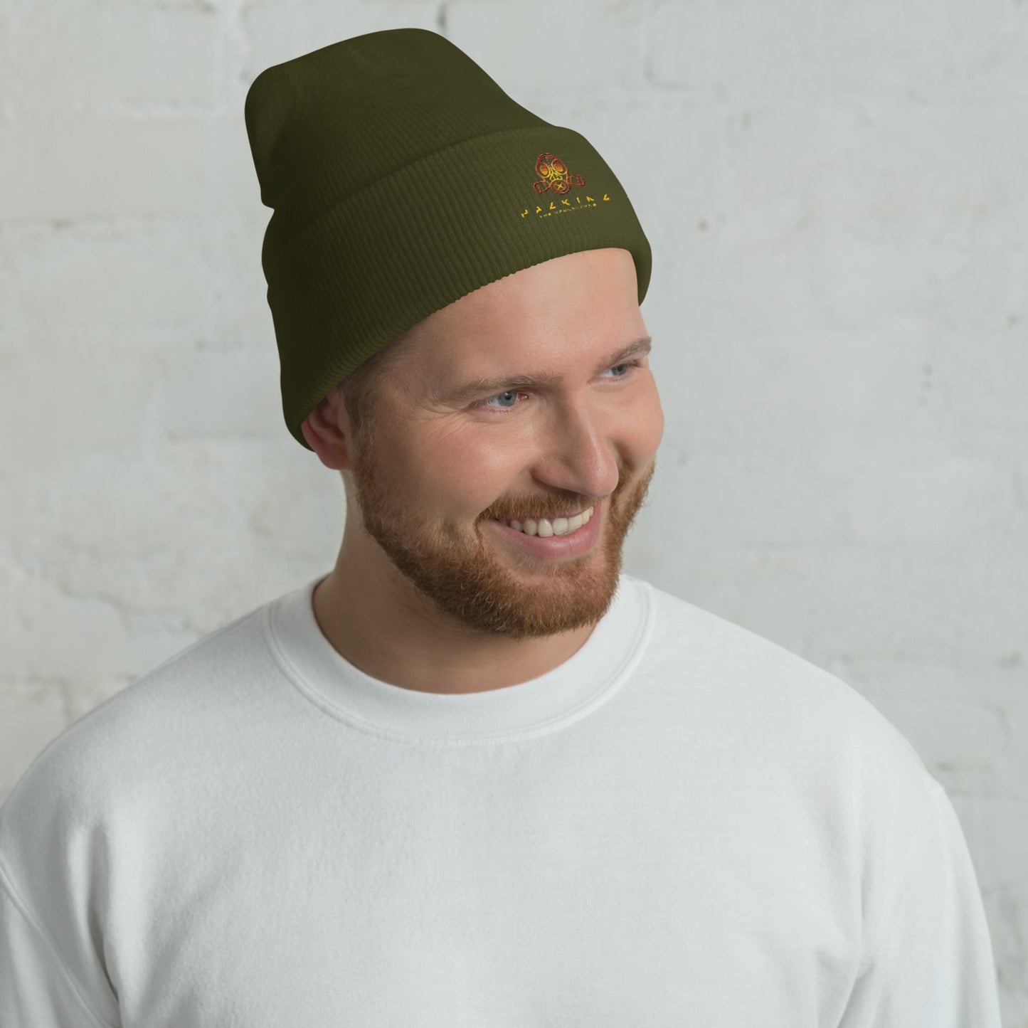 Hacking the apocalypse - Cuffed Beanie by DarkByteGear