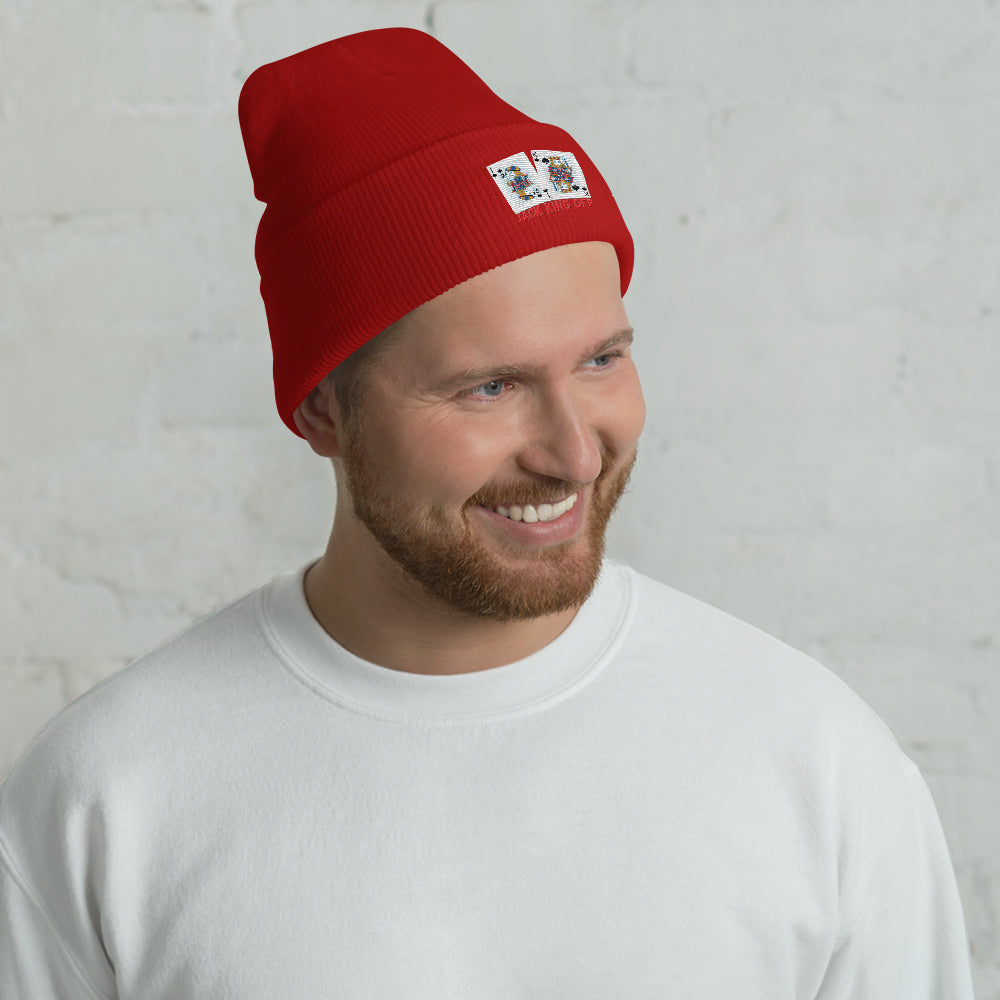 Jack King Off - Cuffed Beanie by DarkByteGear