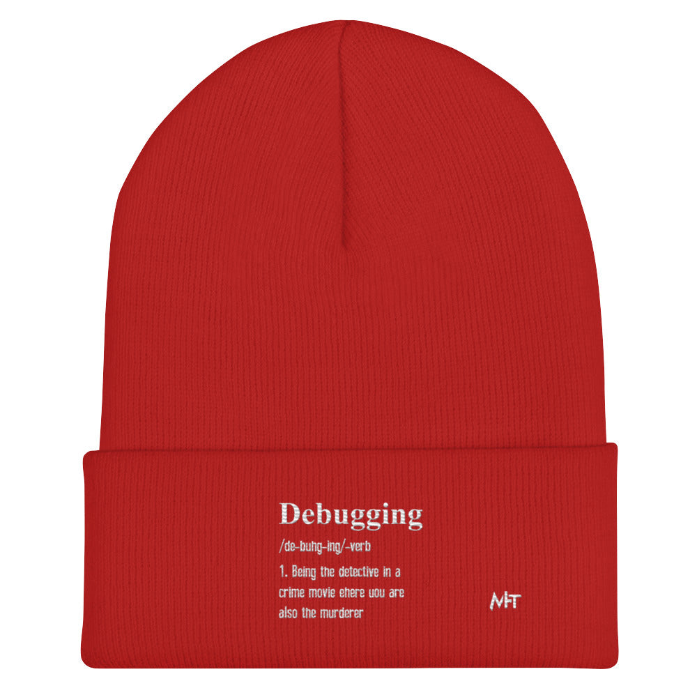 Debugging Definition V1 - Cuffed Beanie by DarkByteGear
