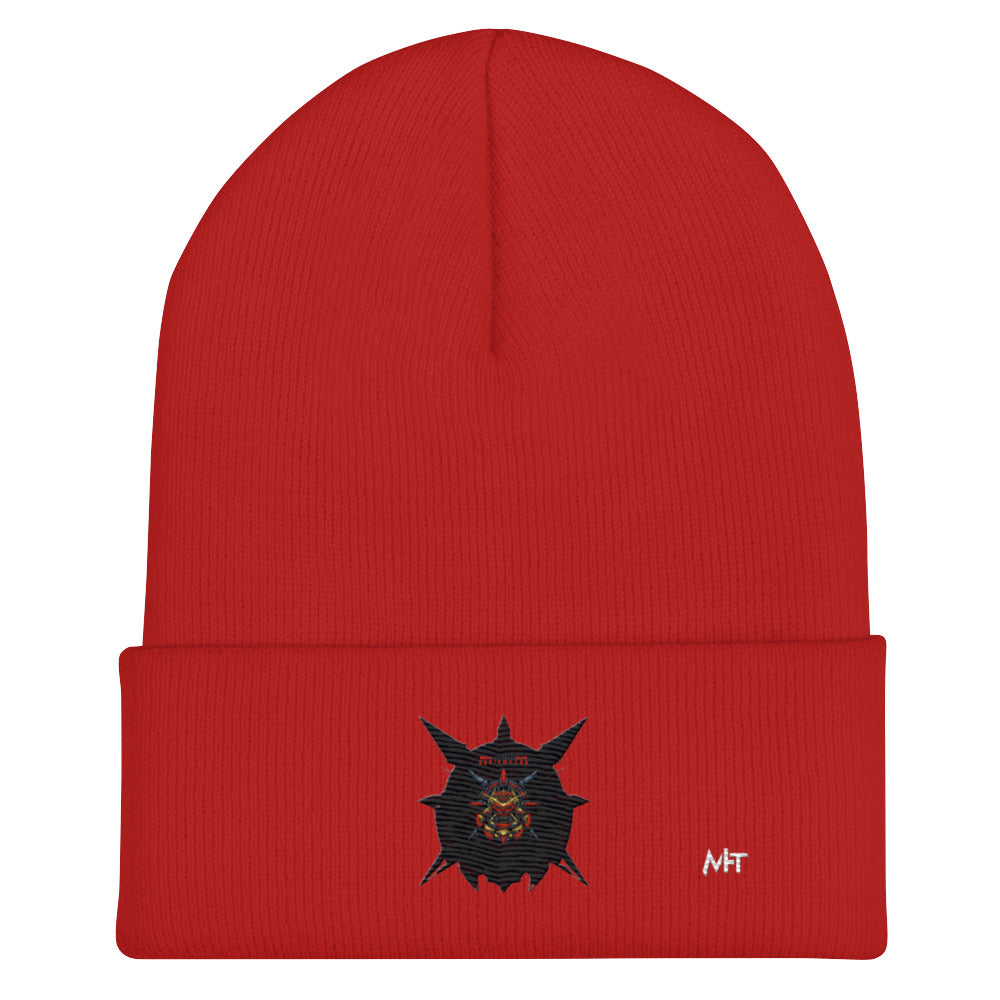 Cyberware Ronin Mecha - Cuffed Beanie by DarkByteGear