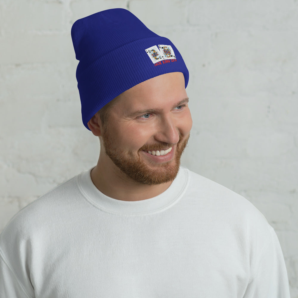 Jack King Off - Cuffed Beanie by DarkByteGear