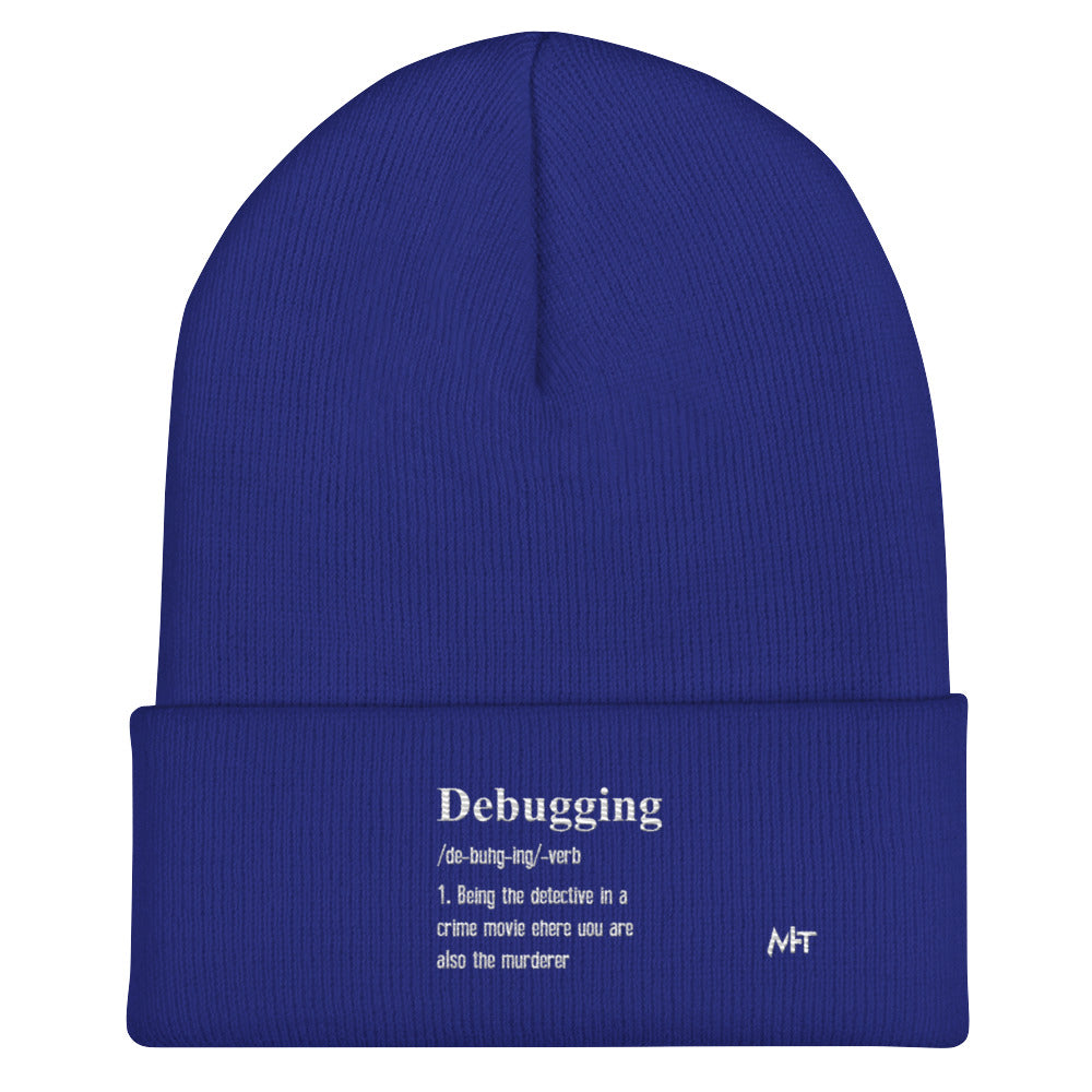 Debugging Definition V1 - Cuffed Beanie by DarkByteGear