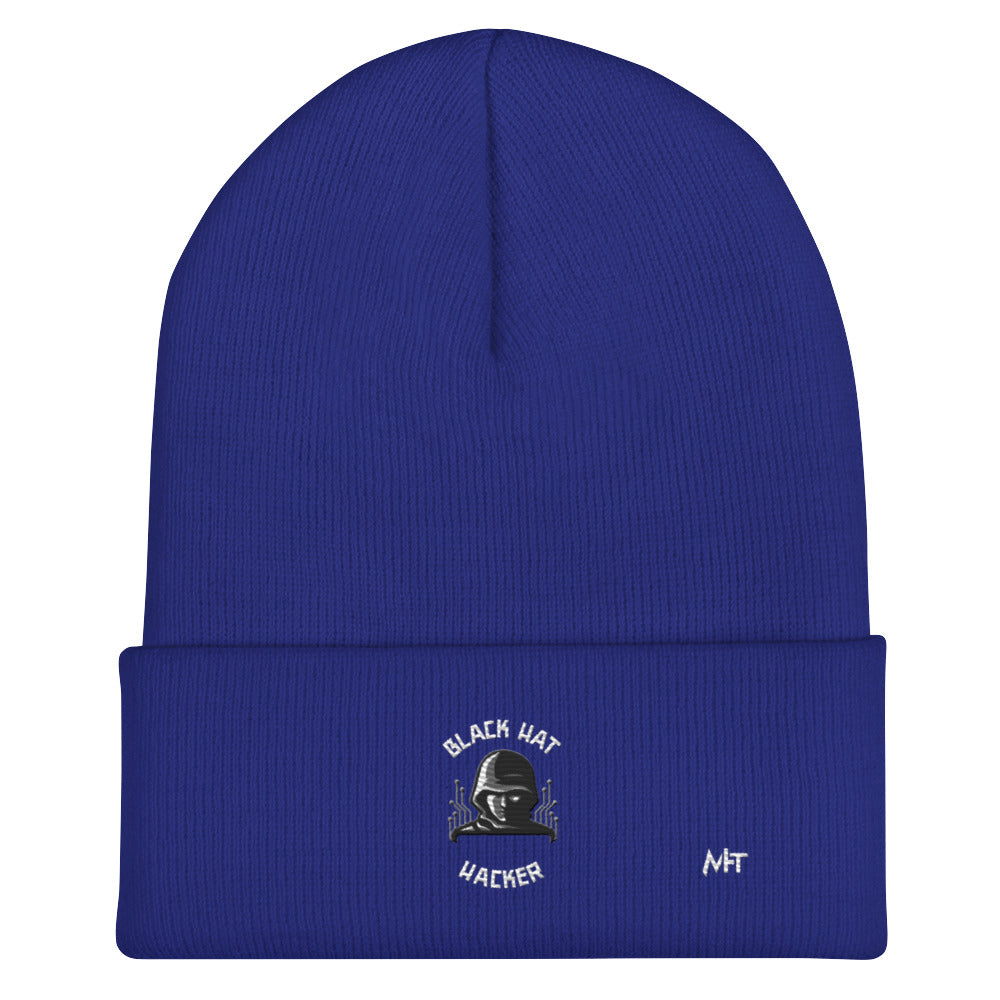 Black Hat Hacker - Cuffed Beanie by DarkByteGear
