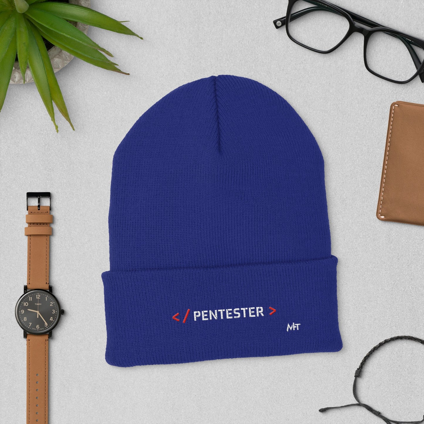 Pentester - Cuffed Beanie by DarkByteGear