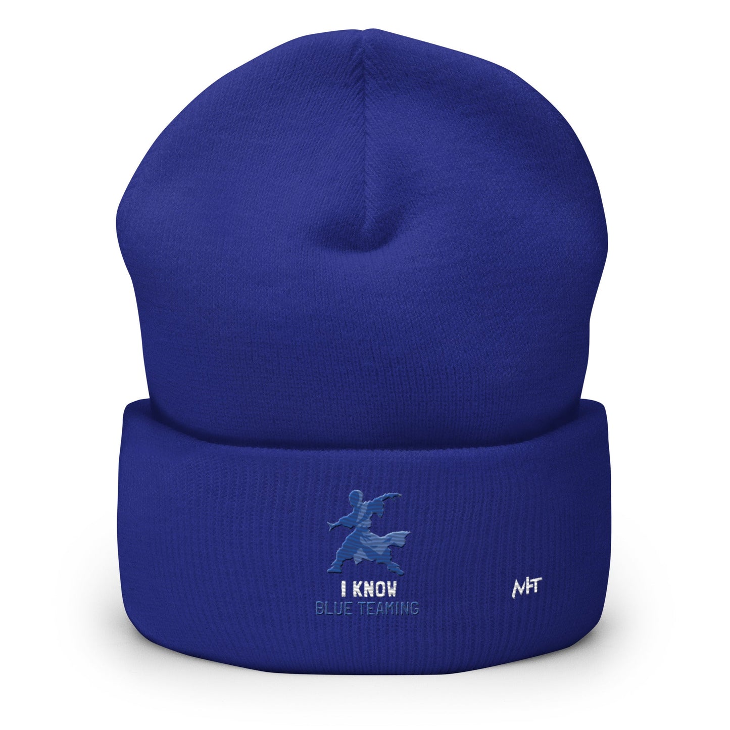I Know Blue Teaming - Cuffed Beanie by DarkByteGear
