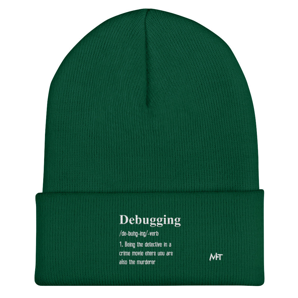 Debugging Definition V1 - Cuffed Beanie by DarkByteGear